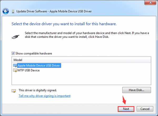 Install Iphone Driver Windows 7